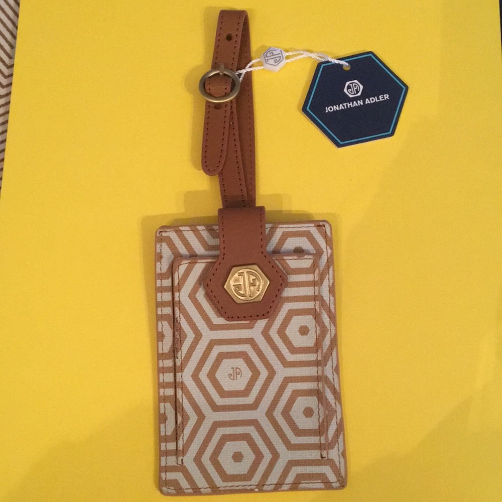 Jonathan Adler luggage tag